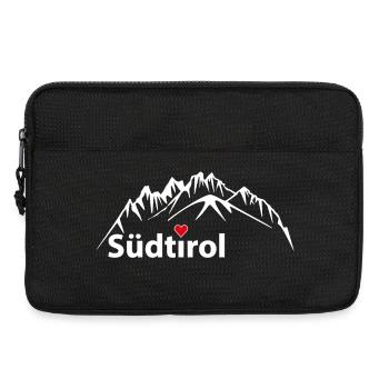 Die Dolomiten, Berge Südtirol  - Laptoptasche 13" - Schwarz - Vorne