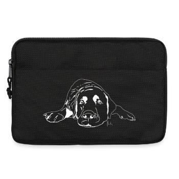 Labrador - Laptop bag 13" - black - Front