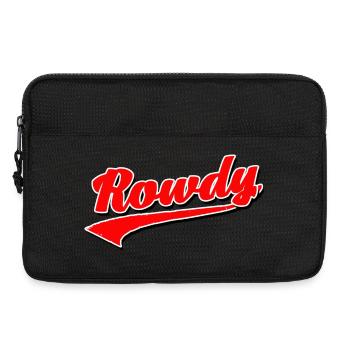 rowdy rüpel bandit gang dieb chaot bengel sohn - Laptoptasche 13" - Schwarz - Vorne