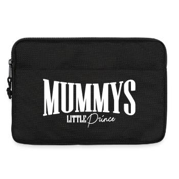mummys mama geschenk baby party eltern geburtstag - Laptoptasche 13" - Schwarz - Vorne