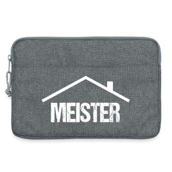 Hausmeister - Laptoptasche 13" - Grau meliert - Vorne