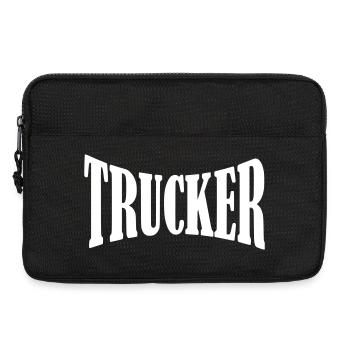 trucker shirt - Laptoptasche 13" - Schwarz - Vorne