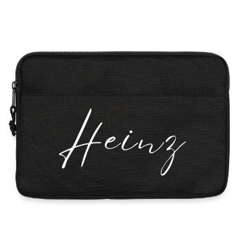 Heinz Name T-Shirt Gift for Men - Laptop bag 13" - black - Front