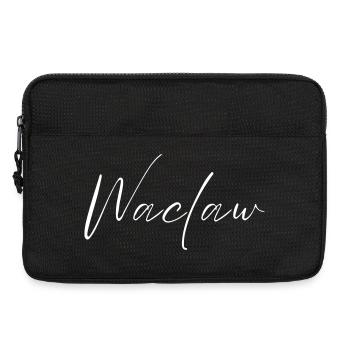 Waclaw Name T-Shirt Geschenk Für Männer - Laptoptasche 13" - Schwarz - Vorne