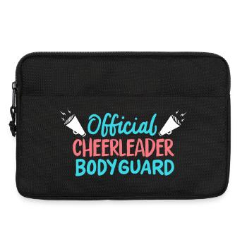 Garde du corps officiel de pom-pom girl - Sacoche pour ordinateur portable 13 pouces - noir - Devant