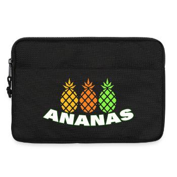 PINEAPPLE - Laptop bag 13" - black - Front