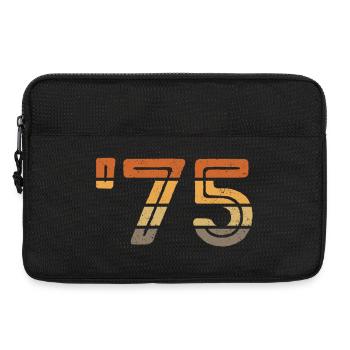 Year '75 - 1975 - Laptoptasche 13" - Schwarz - Vorne