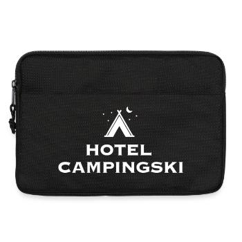 Hotel Campingski - Laptop bag 13" - black - Front