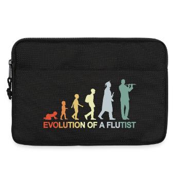 Vintage Flute Evolution - Laptop bag 13" - black - Front