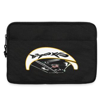 Kiter actif avec trajectoire dynamique - Sacoche pour ordinateur portable 13 pouces - noir - Devant
