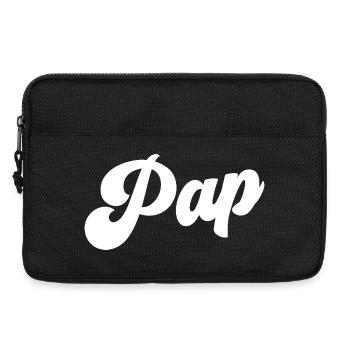 Pap Der beste Pap Pap Großvater Vatertag Pap - Laptoptasche 13" - Schwarz - Vorne