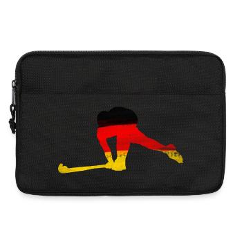 Hockey Germany - Laptop bag 13" - black - Front