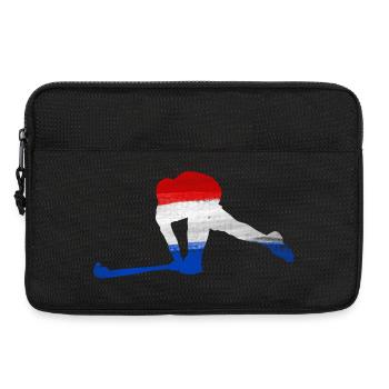Hockey Pays-Bas - Sacoche pour ordinateur portable 13 pouces - noir - Devant
