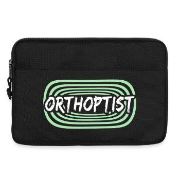 Work Orthoptist - Laptop bag 13" - black - Front