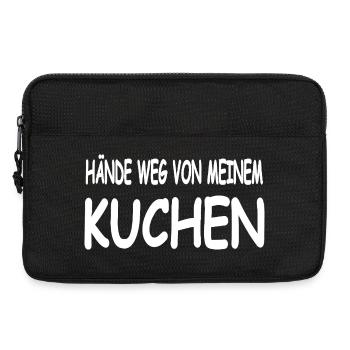 Kuchen - Laptoptasche 13" - Schwarz - Vorne