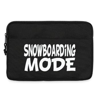 Mode snowboard - Sacoche pour ordinateur portable 13 pouces - noir - Devant