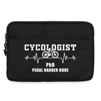 vététiste MTB Fun - Sacoche pour ordinateur portable 13 pouces - noir - Devant