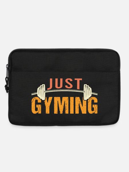 Bodybuilding Fitness Vintage Gym Athleten Workout - Laptoptasche 13" - Schwarz