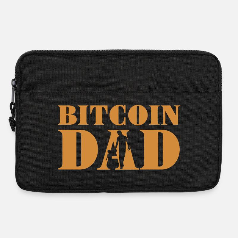 Bitcoin Dad - Laptop bag 13" - black