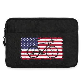 Radsport USA - Laptoptasche 13" - Schwarz - Vorne
