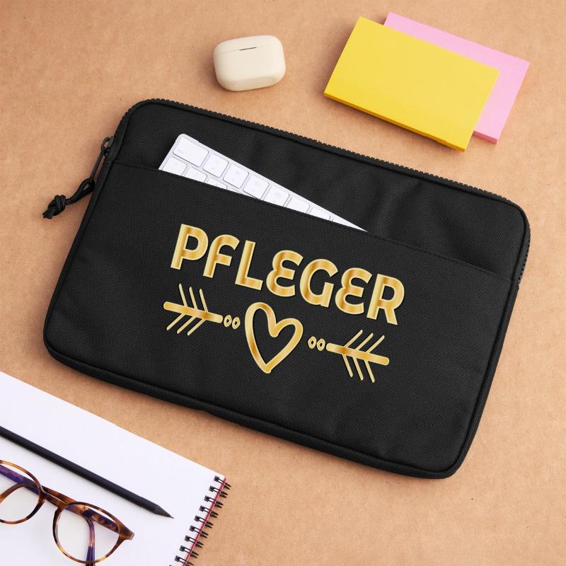 Pfleger Herz Pflegeberufe Laptoptasche 13"