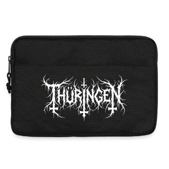 Thuringia Black Metal – Extreme Logo Motif - Laptop bag 13" - black - Front