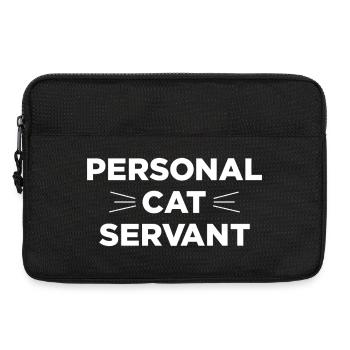 Personal Cat Servant - Laptop bag 13" - black - Front