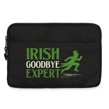 Irish Goodbye Expert St. Patrick's St. Paddys - Laptop bag 13" - black - Front