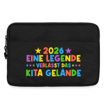 2026 A Legend Daycare Graduate - Laptop bag 13" - black - Front