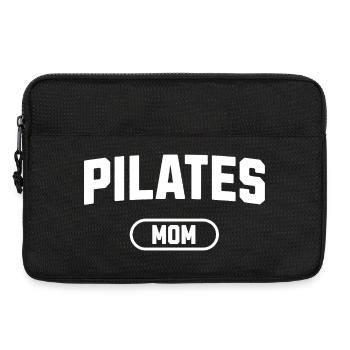 Maman Pilates - Sacoche pour ordinateur portable 13 pouces - noir - Devant