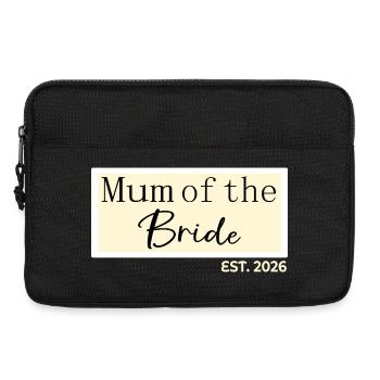 Mutter der Braut 2026 - Laptoptasche 13" - Schwarz - Vorne