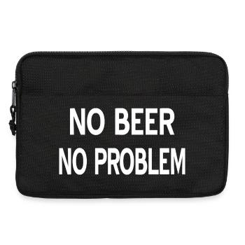 Bier - Laptoptasche 13" - Schwarz - Vorne