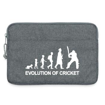 Kind zum Kricketspieler - Laptoptasche 13" - Grau meliert - Vorne