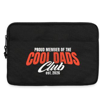 Cool Dads Club - Dad 2026 Gift - Laptop bag 13" - black - Front
