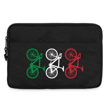 Cycling Italy - Laptop bag 13" - black - Front