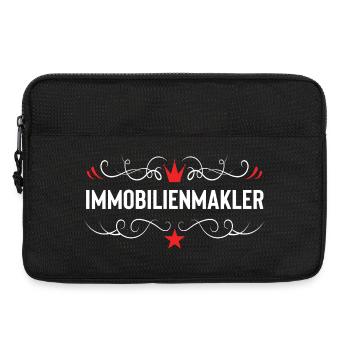 Immobilienmakler Beruf - Laptoptasche 13" - Schwarz - Vorne