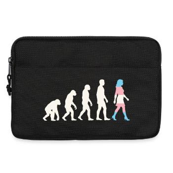 LGBTQ-Pride-Monat – Trans-Evolution - Laptoptasche 13" - Schwarz - Vorne