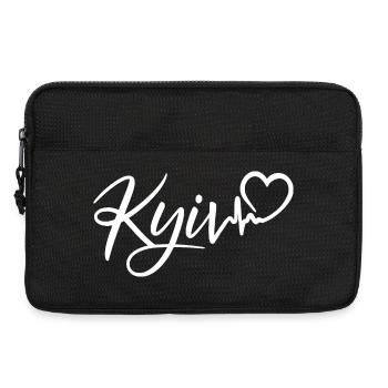 Kyiv Heartbeat Kiev - Laptop bag 13" - black - Front