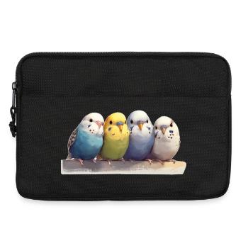 Budgies - Sacoche pour ordinateur portable 13 pouces - noir - Devant