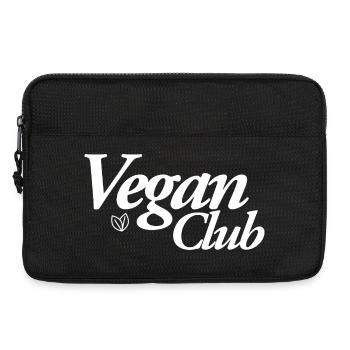 Vegan Club - Sacoche pour ordinateur portable 13 pouces - noir - Devant