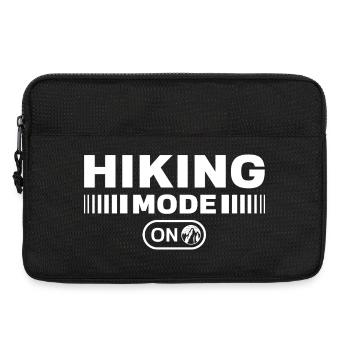 Hiking mode on Wandern Berge Bergsteigen - Laptoptasche 13" - Schwarz - Vorne