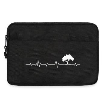 Baum Bäume - Laptoptasche 13" - Schwarz - Vorne