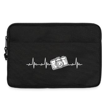 Heartbeat de la caméra avec caméra - Sacoche pour ordinateur portable 13 pouces - noir - Devant