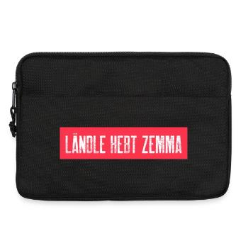 LÄNDLE HERT ZEMMA - Laptoptasche 13" - Schwarz - Vorne