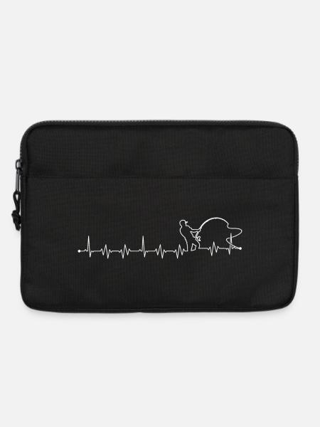 Pulse Runner on ECG Line - Laptop bag 13" - black