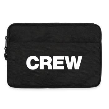 Crew - Laptop bag 13" - black - Front