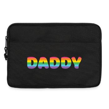 LGBTQ+ Daddy - Laptop bag 13" - black - Front