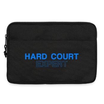 Maillot de tennis Hard Court Design Miami Melbourne - Sacoche pour ordinateur portable 13 pouces - noir - Devant