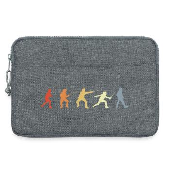 Fechter Positionen - Laptoptasche 13" - Grau meliert - Vorne