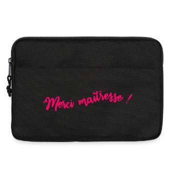 GELIEBTE. VIELEN DANK. DANKE HERRIN - Laptoptasche 13" - Schwarz - Vorne